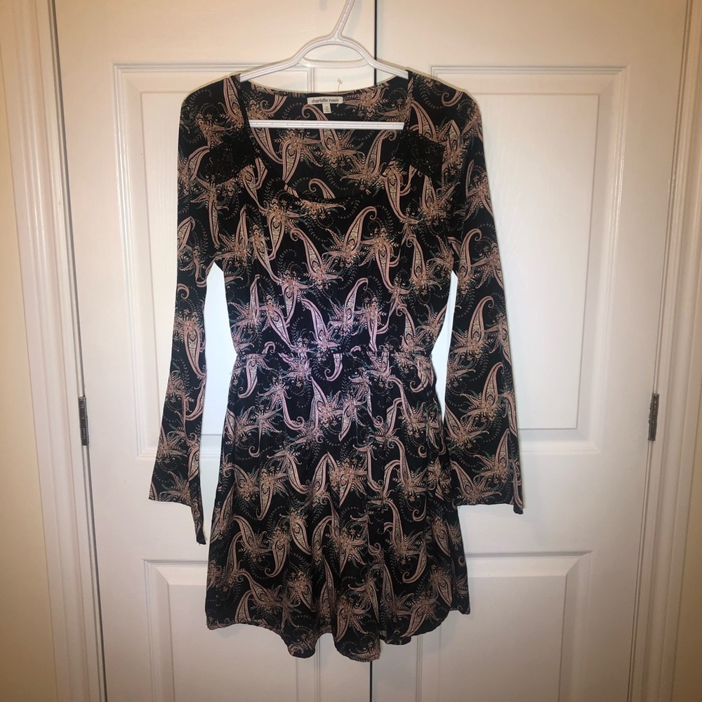 Charlotte Russe long sleeved dress. Sz M
